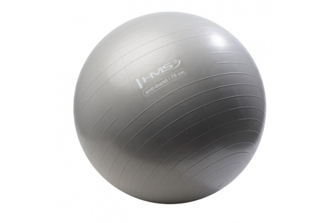 PIŁKA DO ĆWICZEŃ GRAY MASUJACA ANTI-BURST YB02 75CM /HMS