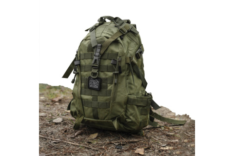 PLECAK TURYSTYCZNY SURVIVAL 25L ZIELONY TREKKER /OFFLANDER