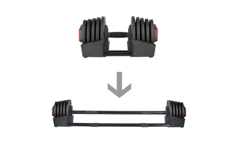 ZESTAW REGULOWANYCH SZTANGIELEK SGR40 PRO SET 2W1 43,5 KG /HMS ZESTAW REGULOWANYCH SZTANGIELEK SGR40 PRO SET 2W1 43,5 KG /HMS
