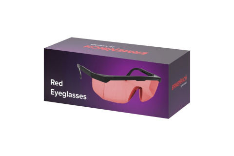 OKULARY CZERWONE VERK RG30 /ERMENRICH