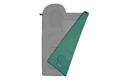 ŚPIWÓR ZIELONO-SZARY NC2105 ROZM. L /NILS CAMP