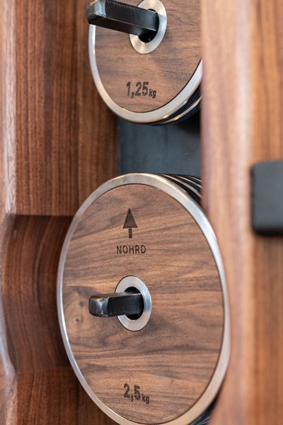 OBCIĄŻENIE WEIGHTPLATE 10KG x2 OAK VINTAGE /NOHRD