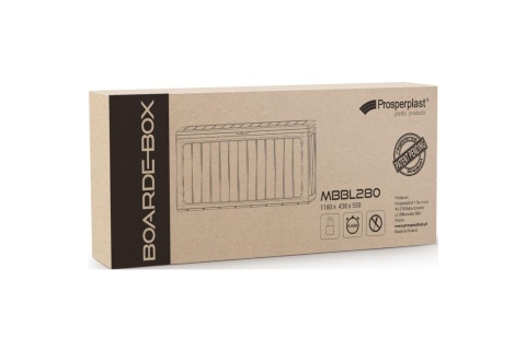 SKRZYNIA OGRODOWA 280L ANTRACYT BOARDEBOX /PROSPERPLAST SKRZYNIA OGRODOWA 280L ANTRACYT BOARDEBOX /PROSPERPLAST