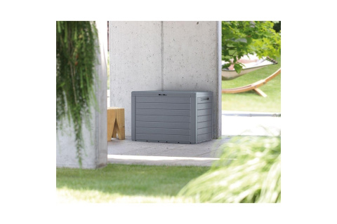 SKRZYNIA OGRODOWA 280L ANTRACYT BOARDEBOX /PROSPERPLAST SKRZYNIA OGRODOWA 280L ANTRACYT BOARDEBOX /PROSPERPLAST