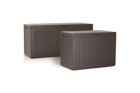 SKRZYNIA OGRODOWA 280L ANTRACYT WOODEBOX /PROSPERPLAST SKRZYNIA OGRODOWA 280L ANTRACYT WOODEBOX /PROSPERPLAST