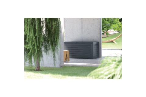 SKRZYNIA OGRODOWA 280L ANTRACYT WOODEBOX /PROSPERPLAST SKRZYNIA OGRODOWA 280L ANTRACYT WOODEBOX /PROSPERPLAST