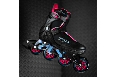 ŁYŻWOROLKI ARMOUR RÓŻOWE ROZM. 44 NA22151 /NILS EXTREME