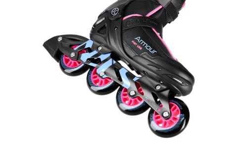 ŁYŻWOROLKI ARMOUR RÓŻOWE ROZM. 44 NA22151 /NILS EXTREME