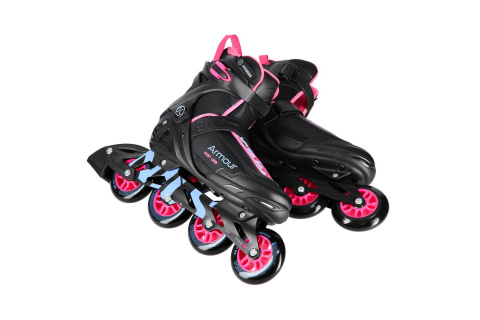 ŁYŻWOROLKI ARMOUR RÓŻOWE ROZM. 44 NA22151 /NILS EXTREME