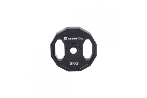 OBCIĄŻENIA GUMOWANE 2X7 RUBERTON 2X 1,25-25 KG 30 MM /INSPORTLINE