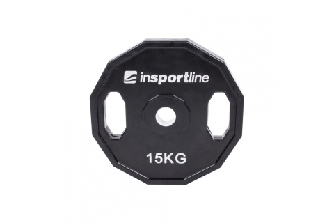 OBCIĄŻENIA GUMOWANE 2X7 RUBERTON 2X 1,25-25 KG 30 MM /INSPORTLINE