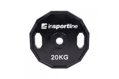 OBCIĄŻENIA GUMOWANE 2X7 RUBERTON 2X 1,25-25 KG 30 MM /INSPORTLINE