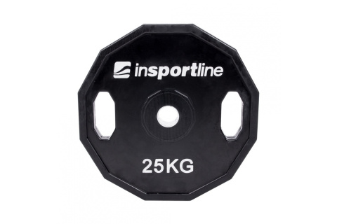 OBCIĄŻENIA GUMOWANE 2X7 RUBERTON 2X 1,25-25 KG 30 MM /INSPORTLINE