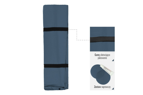 MATA SAMOPOMPUJĄCA NC4060 ANTRACYT /NILS CAMP