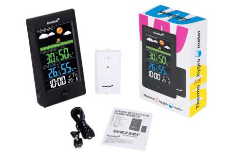 TERMOHIGROMETR WEZZER TEO TH40 /LEVENHUK