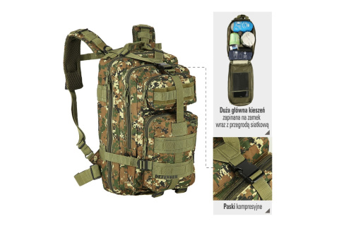 PLECAK TURYSTYCZNY DEFENDER 30L CBT7204 /NILS CAMP