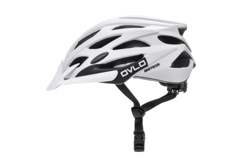 KASK ROWEROWY OVLO L 58-61 CM BIAŁY UNIWERSALNY /METEOR