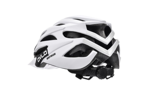 KASK ROWEROWY OVLO L 58-61 CM BIAŁY UNIWERSALNY /METEOR