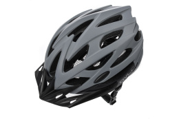 KASK ROWEROWY OVLO L 58-61 CM SZARY UNIWERSALNY /METEOR