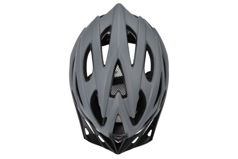 KASK ROWEROWY OVLO L 58-61 CM SZARY UNIWERSALNY /METEOR
