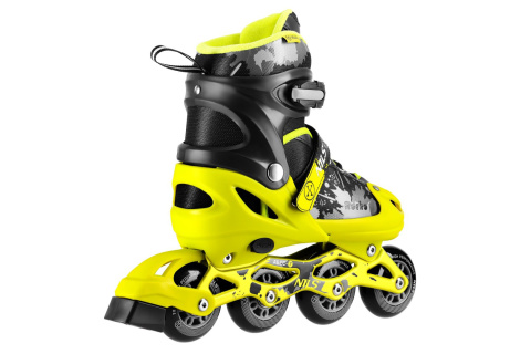 ŁYŻWOROLKI ROCKO ŻÓŁTE ROZM.M (35-38) NA18137A /NILS EXTREME