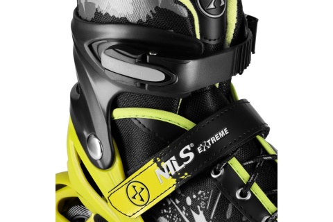 ŁYŻWOROLKI ROCKO ŻÓŁTE ROZM.M (35-38) NA18137A /NILS EXTREME