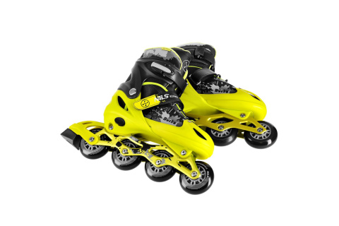 ŁYŻWOROLKI ROCKO ŻÓŁTE ROZM.M (35-38) NA18137A /NILS EXTREME