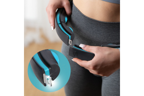 HULA HOP Z MAGNESAMI I OBCIĄŻNIKIEM + LICZNIK HHM17 /HMS