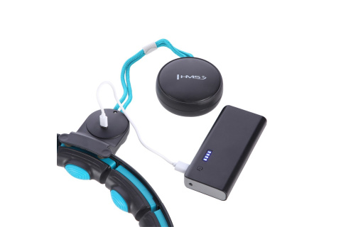 HULA HOP Z MAGNESAMI I OBCIĄŻNIKIEM + LICZNIK HHM17 /HMS