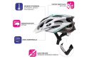 KASK ROWEROWY MV29 DRIZZLE XL 61-63 CM /METEOR