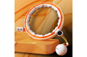 ZESTAW HULA HOP WHITE/ORANGE HHM21 Z LICZNIKIEM + PAS BR1313 /HMS