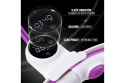 ZESTAW HULA HOP WHITE/VIOLET HHM17 Z LICZNIKIEM + PAS BR163 /HMS