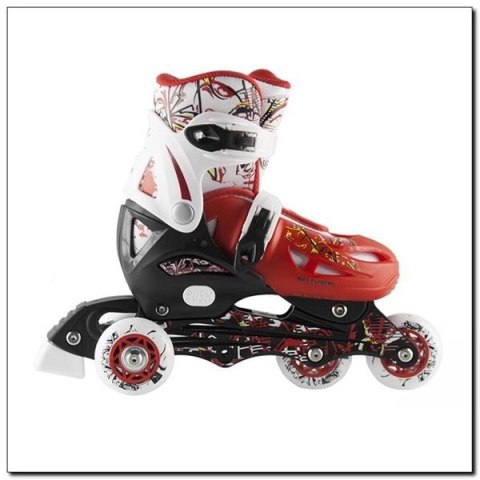 ŁYŻWOROLKI REGULOWANE NJ0320 ROZM. XS (27-30) /NILS