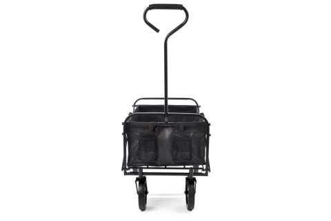 WÓZEK TRANSPORTOWY SKŁADANY X-200 CZARNY UNIWERSALNY /METEOR