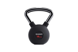 KETTLEBELL GUMOWANY PREMIUM 10 KG /HAMMER