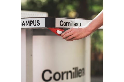 STÓŁ TENISOWY CAMPUS 510M OUTDOOR SZARY /CORNILLEAU