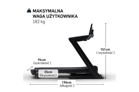 BIEŻNIA ELEKTRYCZNA COMMERCIAL 1250 /NORDICTRACK
