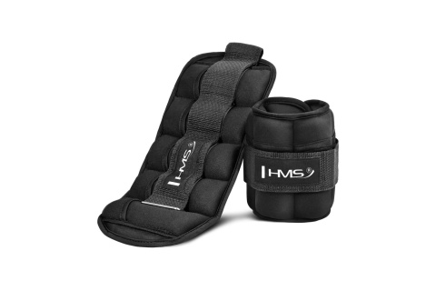 OBCIĄŻNIKI NA KOSTKI I NADGARSTKI REGULOWANE 2 X 2.5KG /HMS