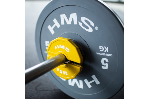 TALERZ NA SPRZĘT DO TRENINGU SIŁOWEGO I FITNESS TYPU NAKŁADKA 2 X 0.5 KG TSN50 /HMS