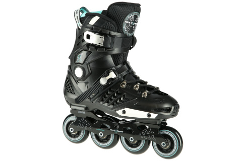 ŁYŻWOROLKI SLALOMOWE CZARNE ROZM. 35 /NILS EXTREME