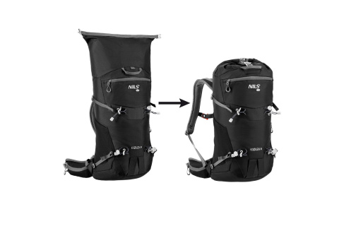 PLECAK TURYSTYCZNY CZARNY KJOLEN 40L /NILS CAMP