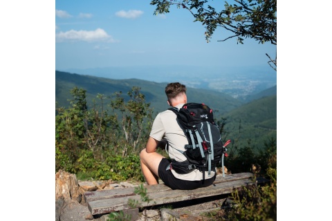 PLECAK TURYSTYCZNY CZARNY NORTHLAKE 30L+10 /NILS CAMP