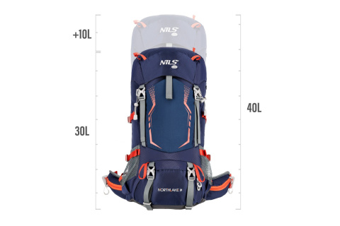 PLECAK TURYSTYCZNY GRANATOWY NORTHLAKE 30L+10 /NILS CAMP