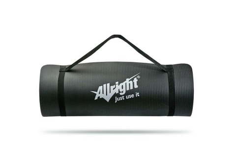 MATA DO ĆWIĆZEŃ NBR 140X60X1CM CZARNA /ALLRIGHT