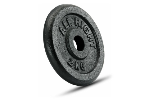 OBCIĄŻENIE ŻELIWNE FEOZ1 2KG 28MM /ALLRIGHT