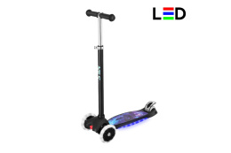 HULAJNOGA LED DZIECIĘCA CZARNA HLB1310 /NILS FUN