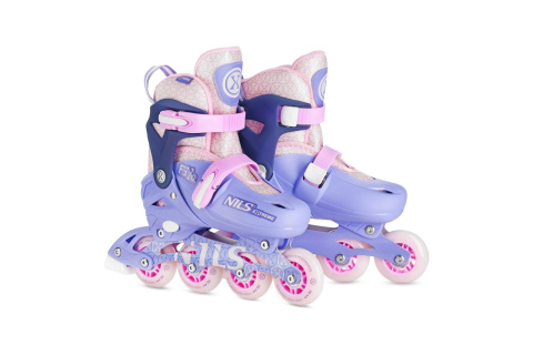 ŁYŻWOROLKI FILO FIOLETOWE ROZM. S(30-33) NA13102 /NILS EXTREME