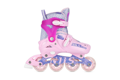 ŁYŻWOROLKI FILO RÓŻOWE ROZM. M(34-37) NA13102 /NILS EXTREME