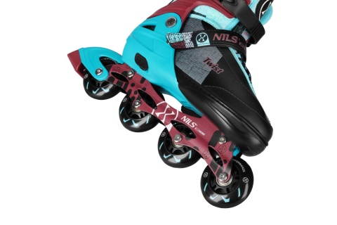 ŁYŻWOROLKI TWIST NIEBIESKIE ROZM. S(31-34) NA13810 /NILS EXTREME