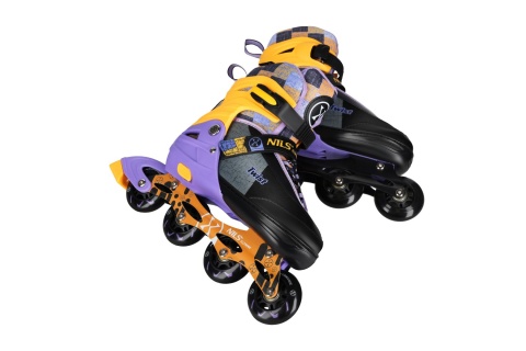 ŁYŻWOROLKI TWIST ŻÓŁTE ROZM. S(31-34) NA13810 /NILS EXTREME